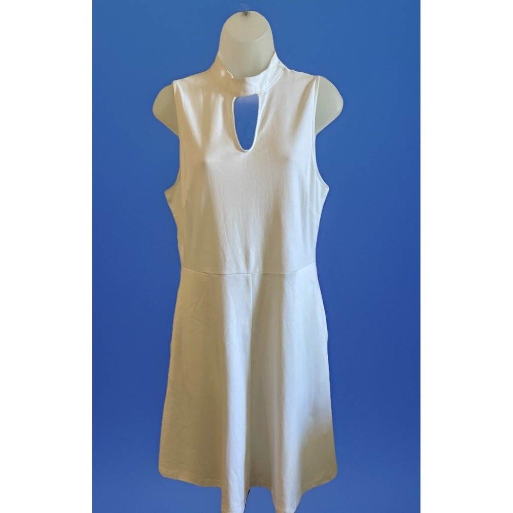 New White Dress Size Medium‎ Summer New York and Company Dress Vacation Cruise M